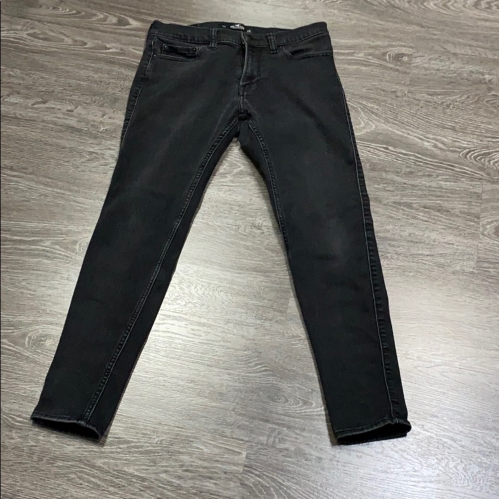 hollister black jeans skinny